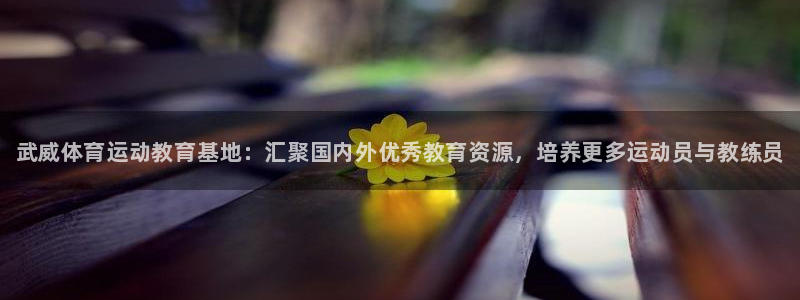 vsport体育官方正版app娱乐首页官网下载：武威